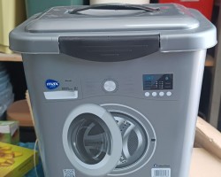 علبه / دلو / سله مسحوق غسيل بلاستيك شكل غساله max علبه / دلو / سله مسحوق غسيل بلاستيك شكل غساله max